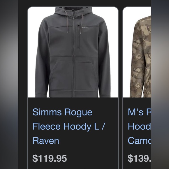 NWT Simms Rogue Hoodie - Picture 8 of 8